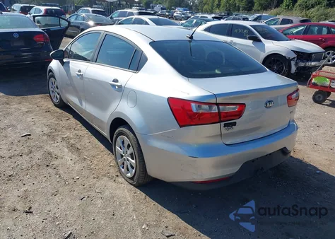 2016 Kia Rio Lx из США, поврежденный, VIN KNADM4A37G6645836
